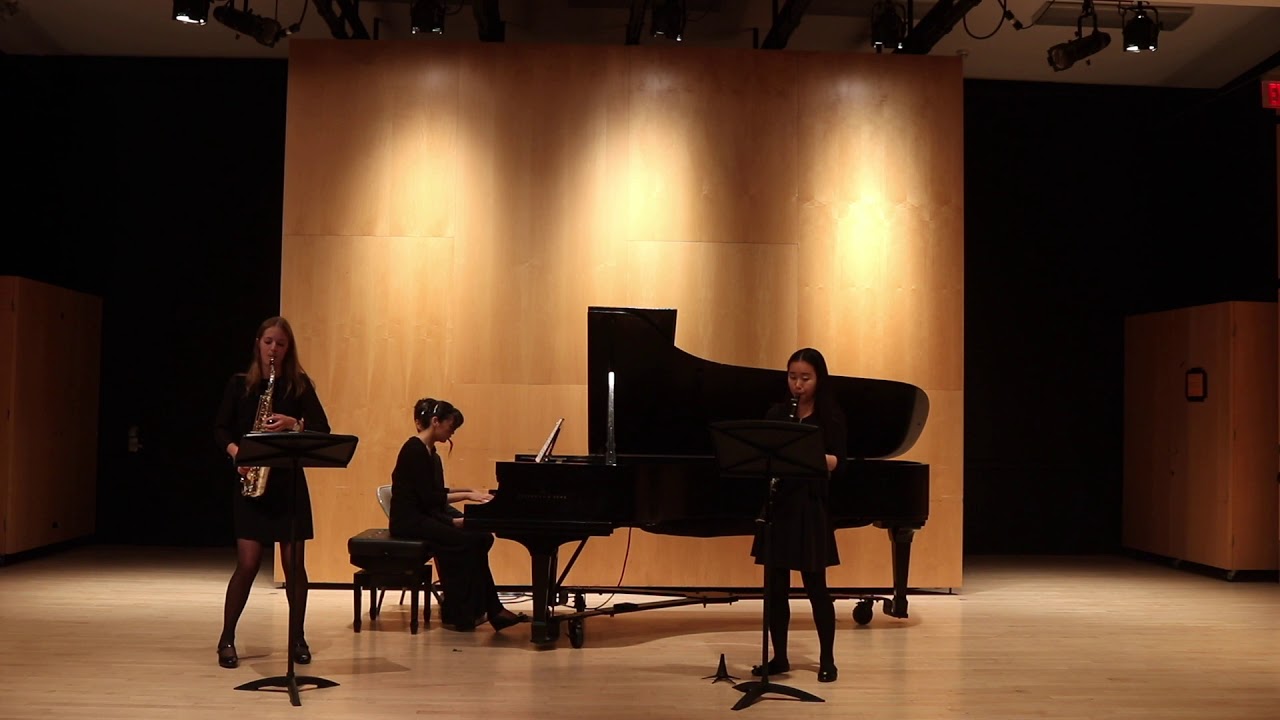 Capriccio For Saxophone, Clarinet, and Piano- John Heins