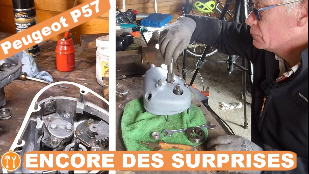Remontage du moteur d la Peugeot P57