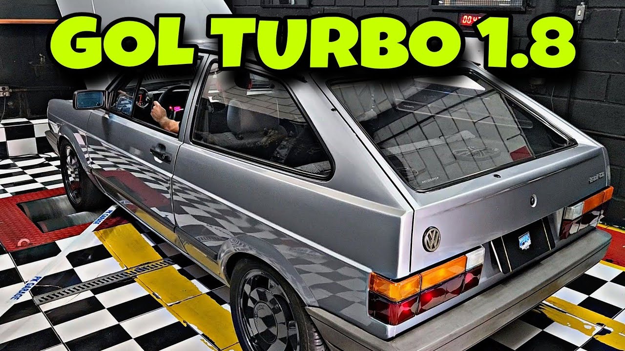 Gol 1.8 turbo acerto em Dinamômetro - Racetech @escoladegaragem4449