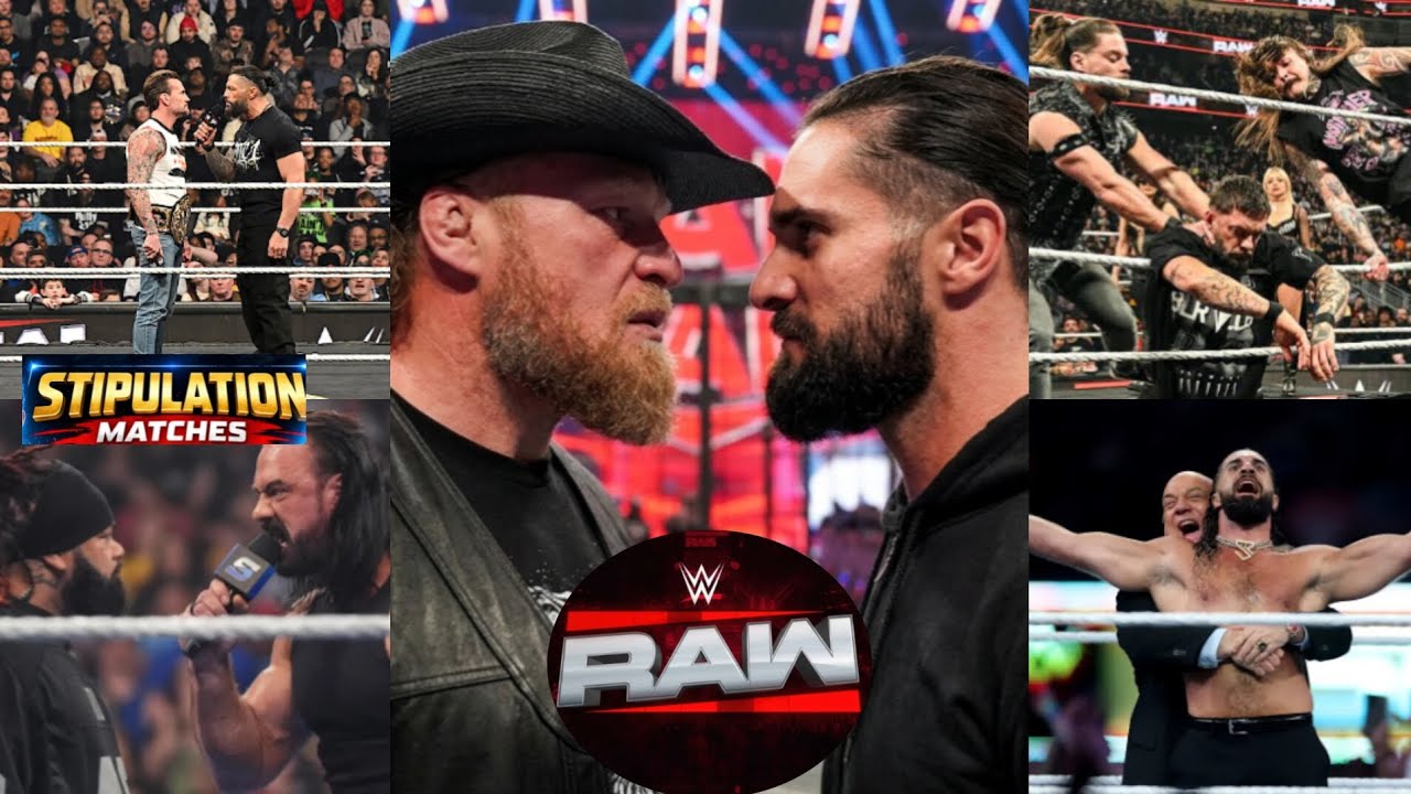 5 условий, которые будут добавлены к матчам WWE WrestleMania 42 | Брок Леснар противостоит Сету Р...