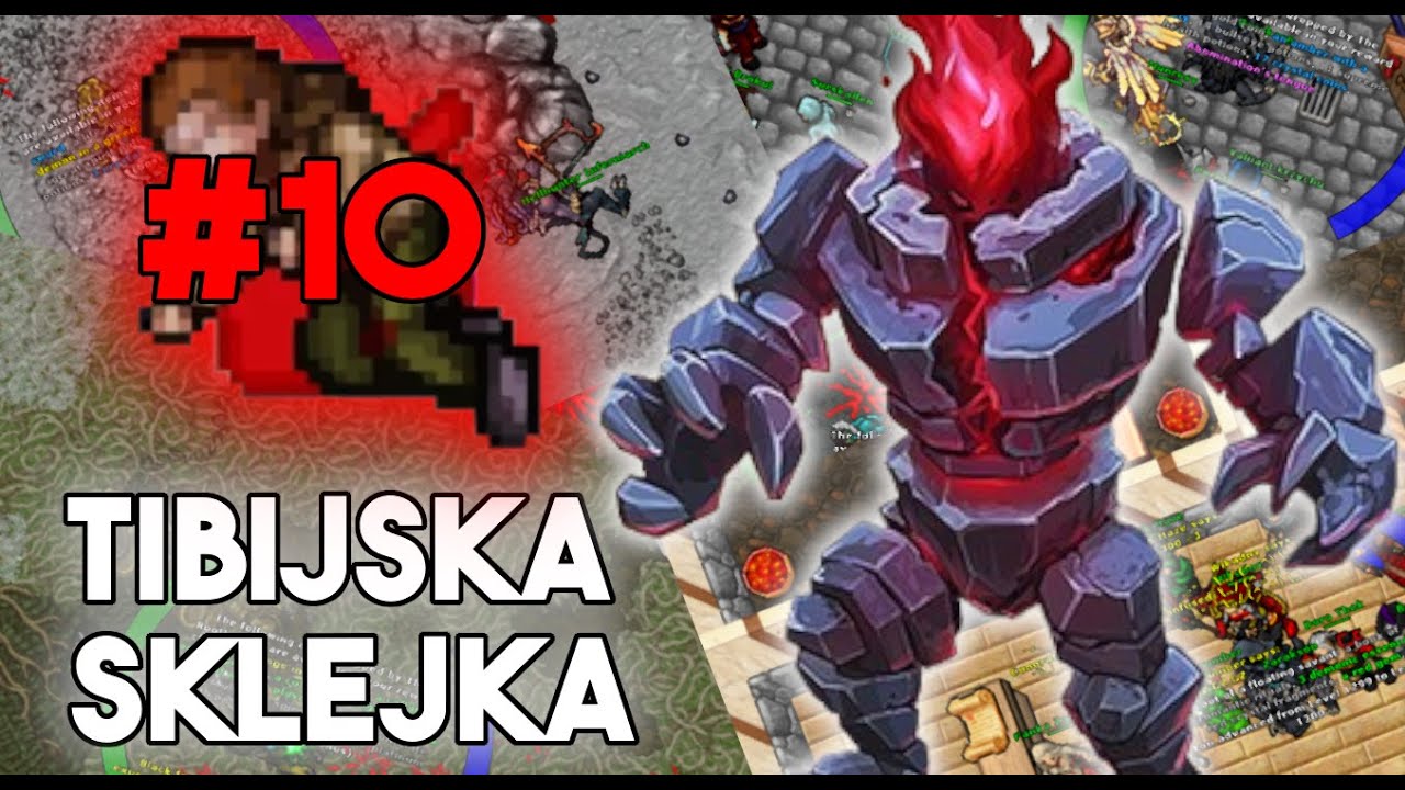 [PL] Tibia - Tibijska Sklejka | ABOMINATION, 1300 i własny trolling! #10