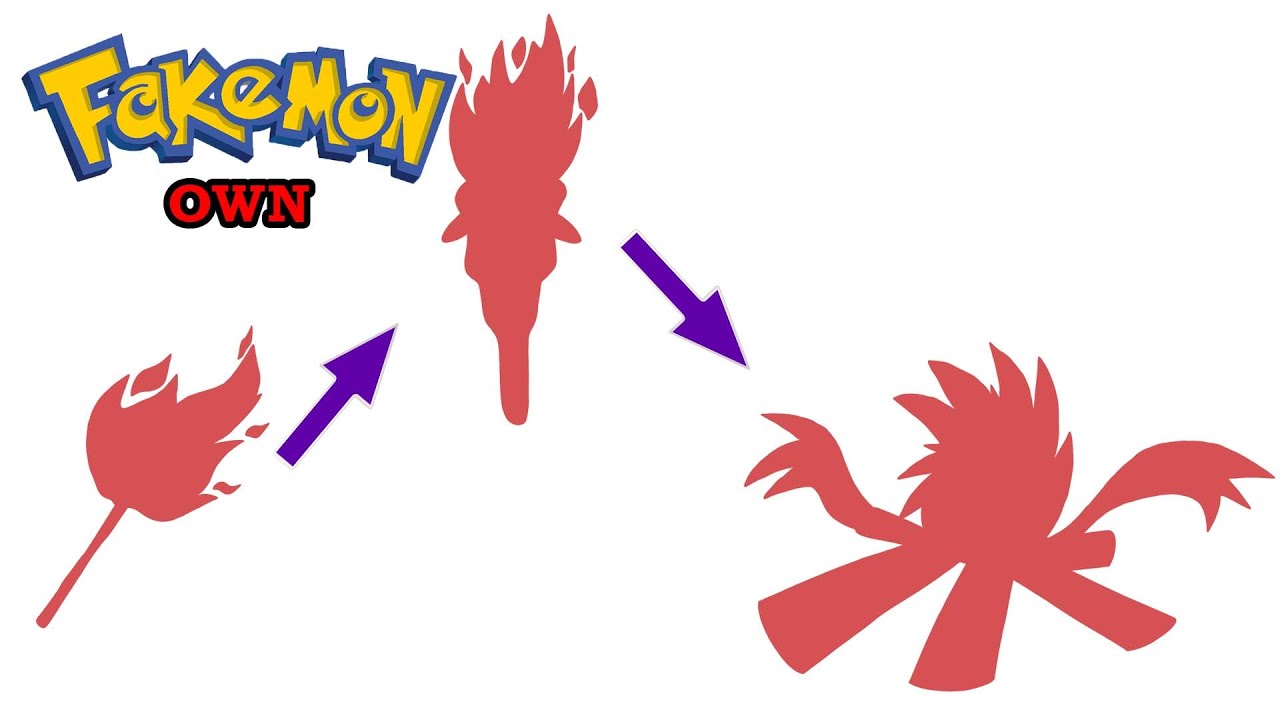 Fakemon #8 ● Fire/Ghost type ● Fanart