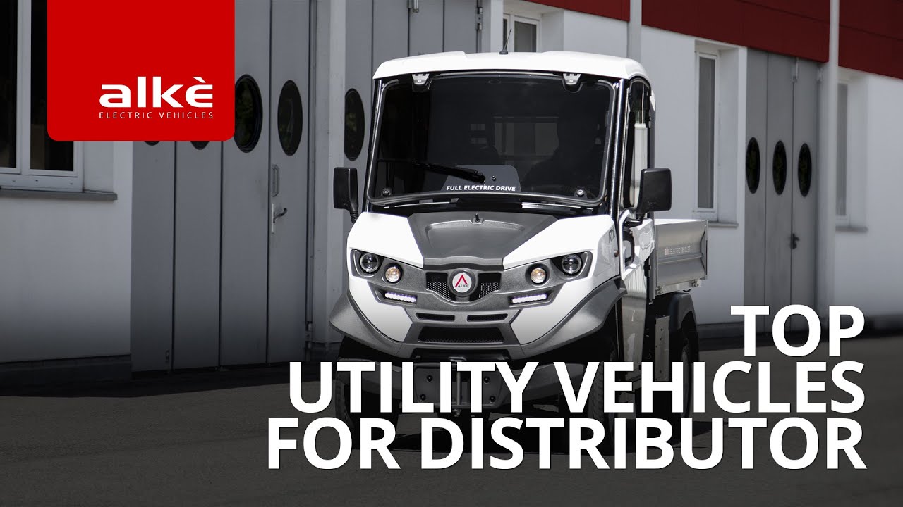 New Alk&egrave; utility vehicles for distributors!