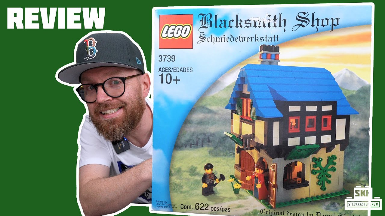 Ikonisches Set aus einer Zeit, als es LEGO schlecht ging: LEGO® 3739 Schmiede von 2002 [Review]