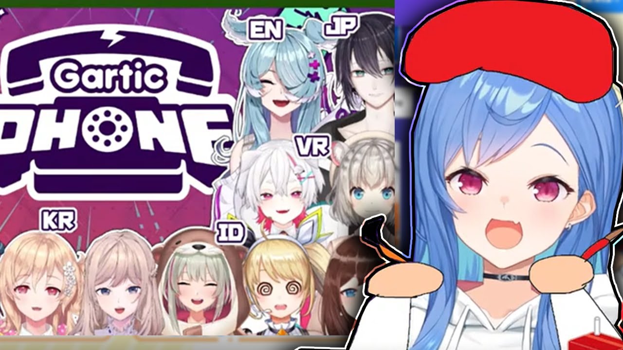 NijiGlobal Gartic Phone (ENG SUB)