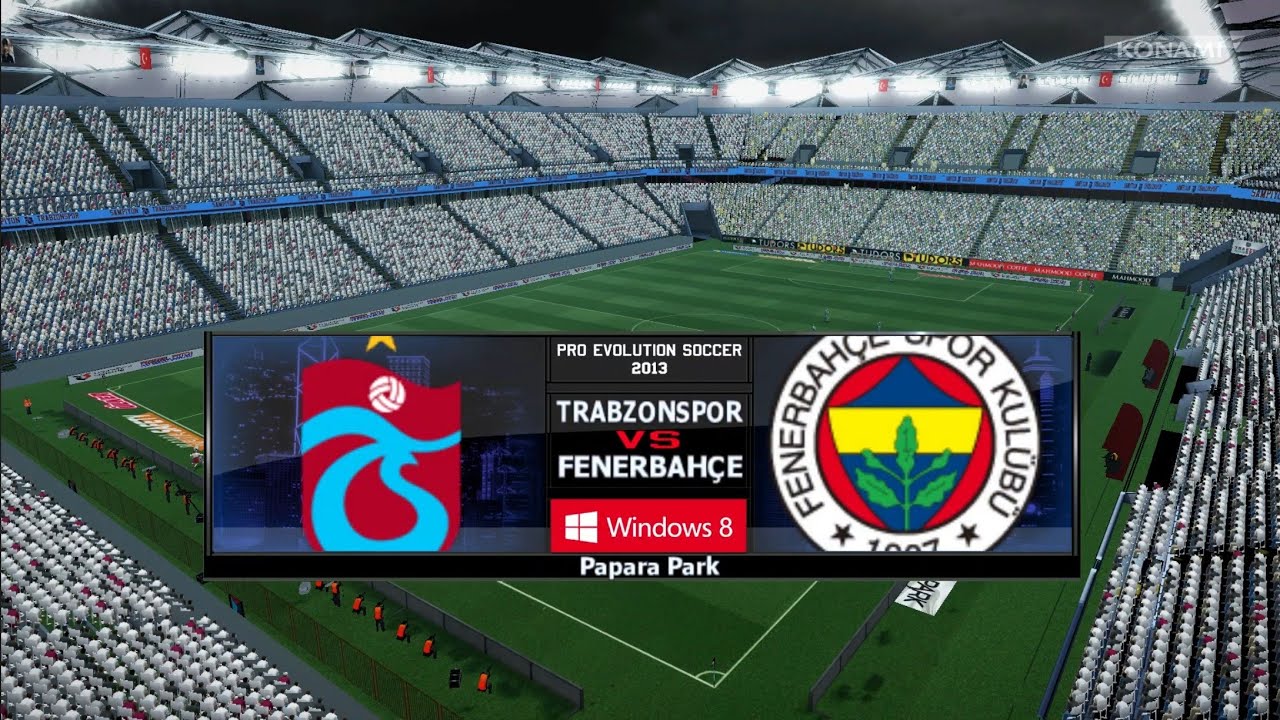 PES 2013 EN GÜNCEL YAMA 2026 #trabzonspor #fenerbahçe 