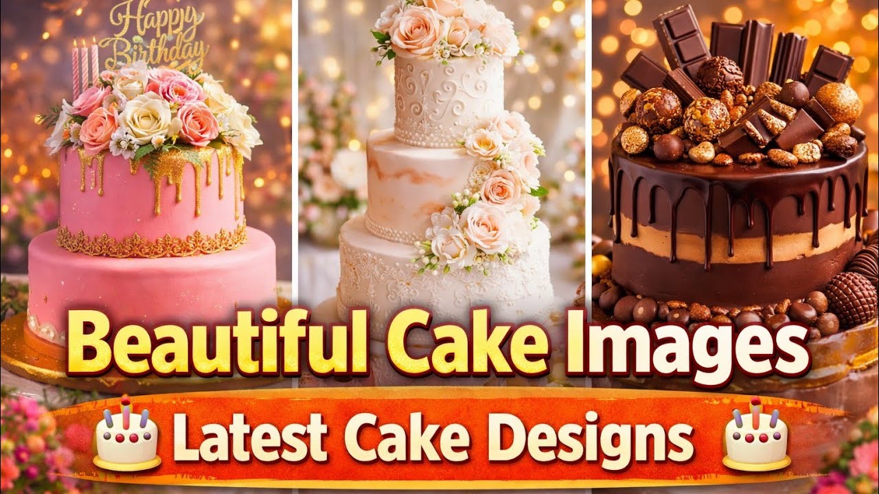 Beautiful Cake Images Compilation | Latest Cake Design Ideas | Birthday & Wedding Cakes 2026
