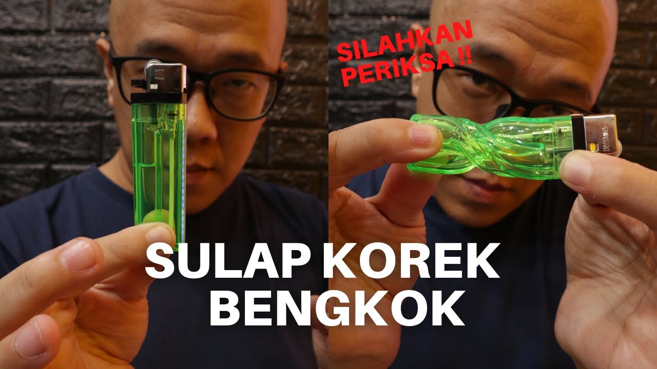 RAHASIA SULAP (TANPA ALAT) KOREK API PELINTIR !! #rynku