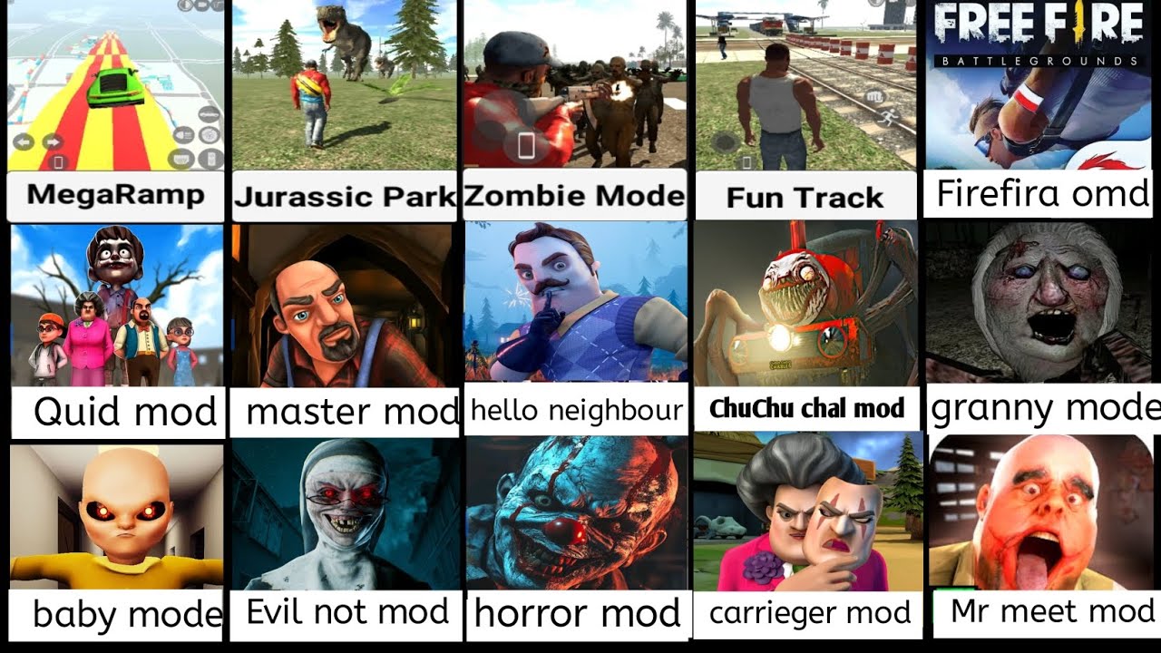 NEW UPDATE HELLO NEIGHBOUR MODE INDIAN BIKE DRIVING 3D