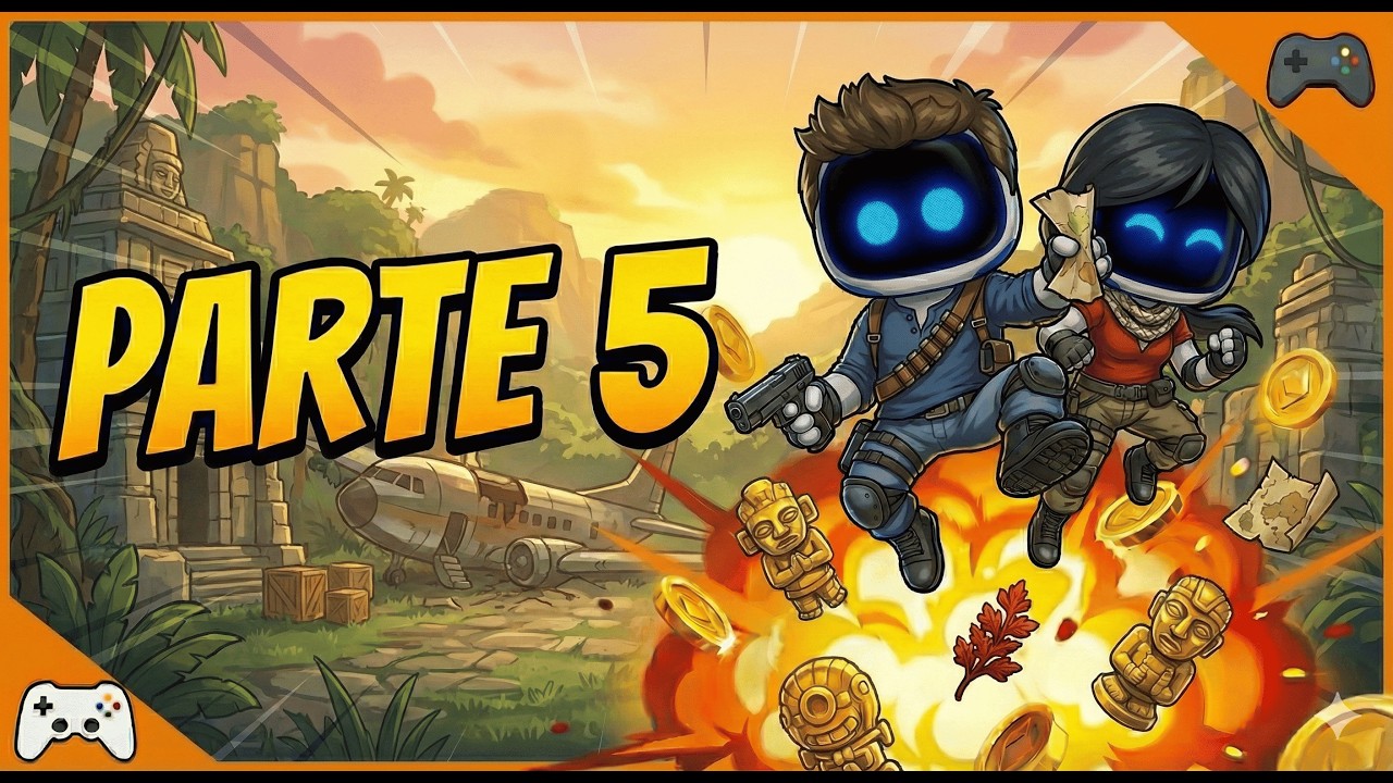 Hey! pero si es Nathan Drake | Astrobot Parte 5