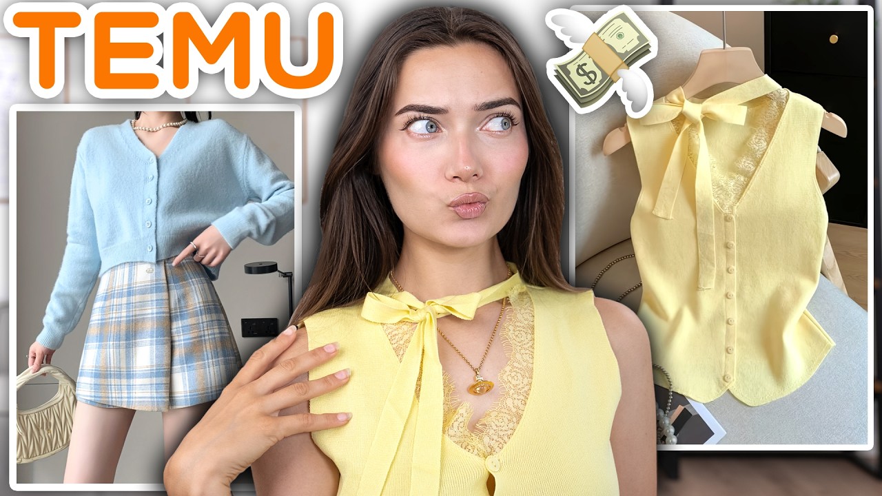 I BOUGHT UNREALISTIC TEMU SUMMER CLOTHING!