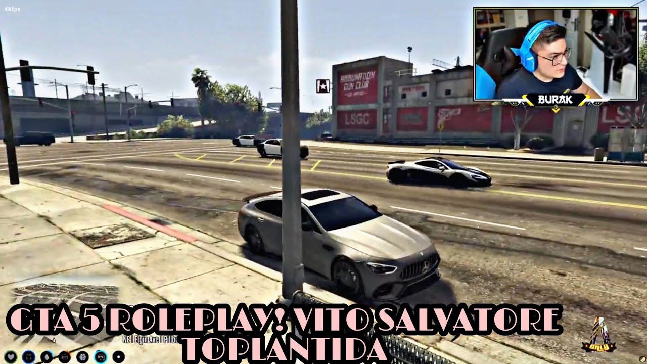 GTA 5 ROLEPLAY! VITO SALVATORE TOPLANTIDA  - Burak Oyunda 3 Temmuz 2021 Canlı Yayın Tekrarı