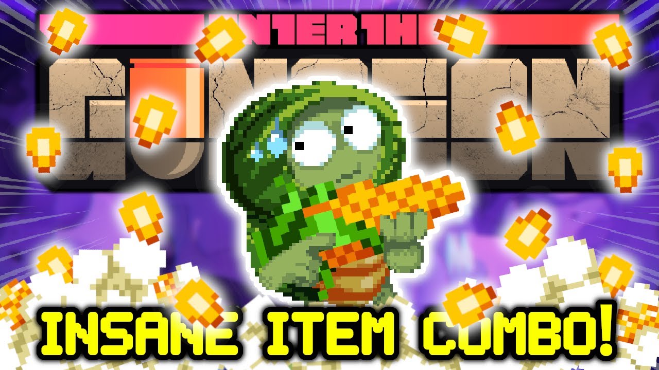 This CRAZY Modded Gun CARRIED Me In Enter The Gungeon!