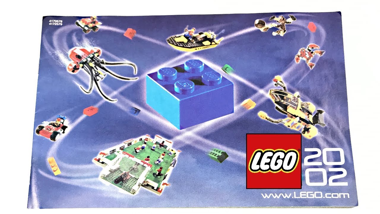 LEGO 2002 Catalog! Classic LEGO Star Wars, Harry Potter, Bionicle and more!