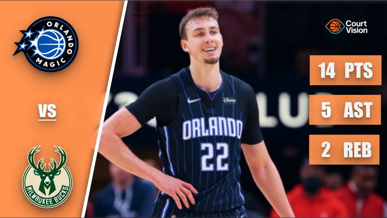 Franz Wagner - 14 Points, 5 Assists, 2 Rebounds vs Bucks - 2025-26 Regular Season