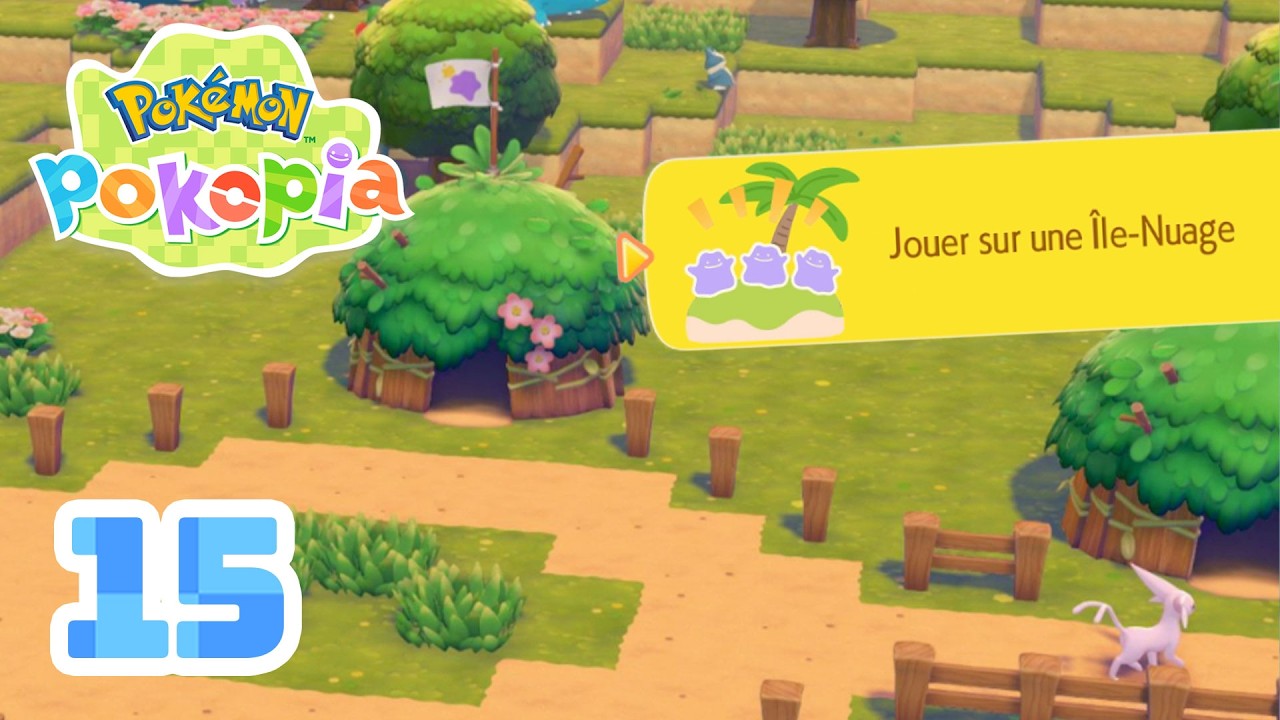 POKEMON POKOPIA EP.15 : Je crée mon univers dans l'île nuage !  (LET'S PLAY FR NINTENDO SWITCH 2)