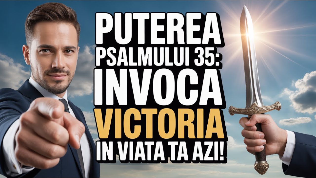 Rugăciunea care îți va aduce victoria cu Ajutorul Psalmului 35