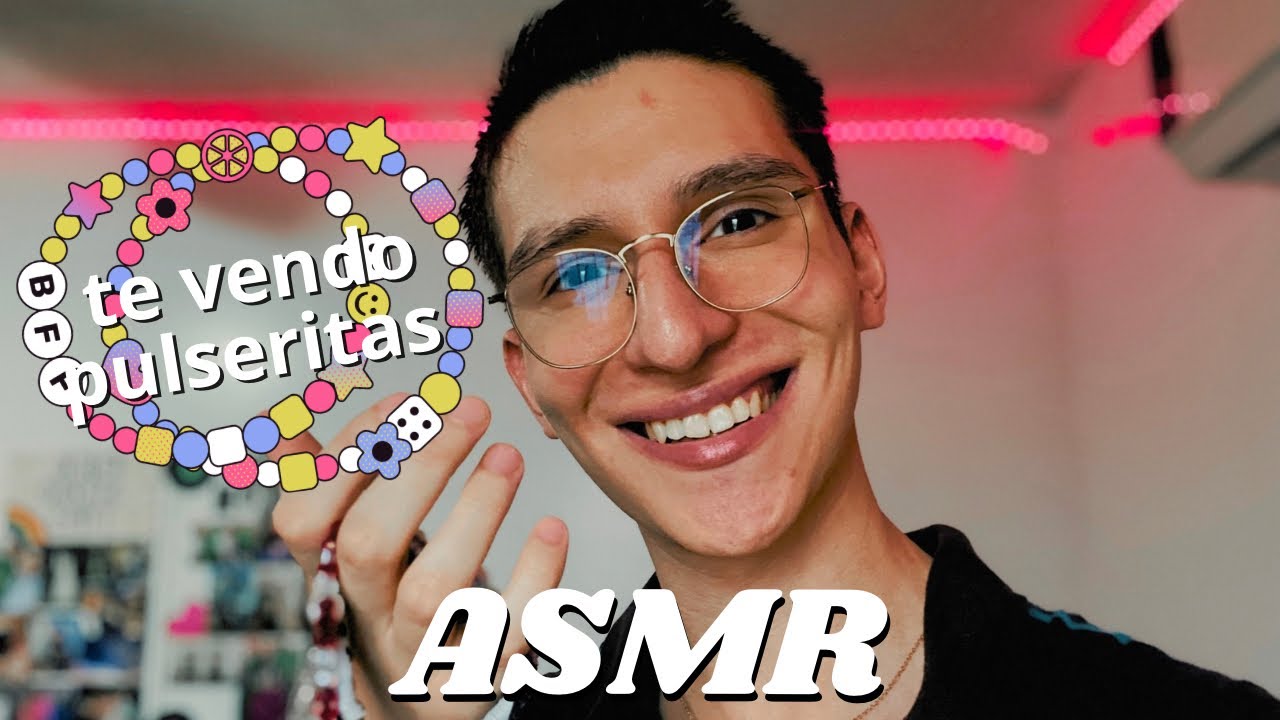 Asmr Roleplay Vendedor De Pulseras ❣️ | ESPECIAL 900 SUBS | César Asmr