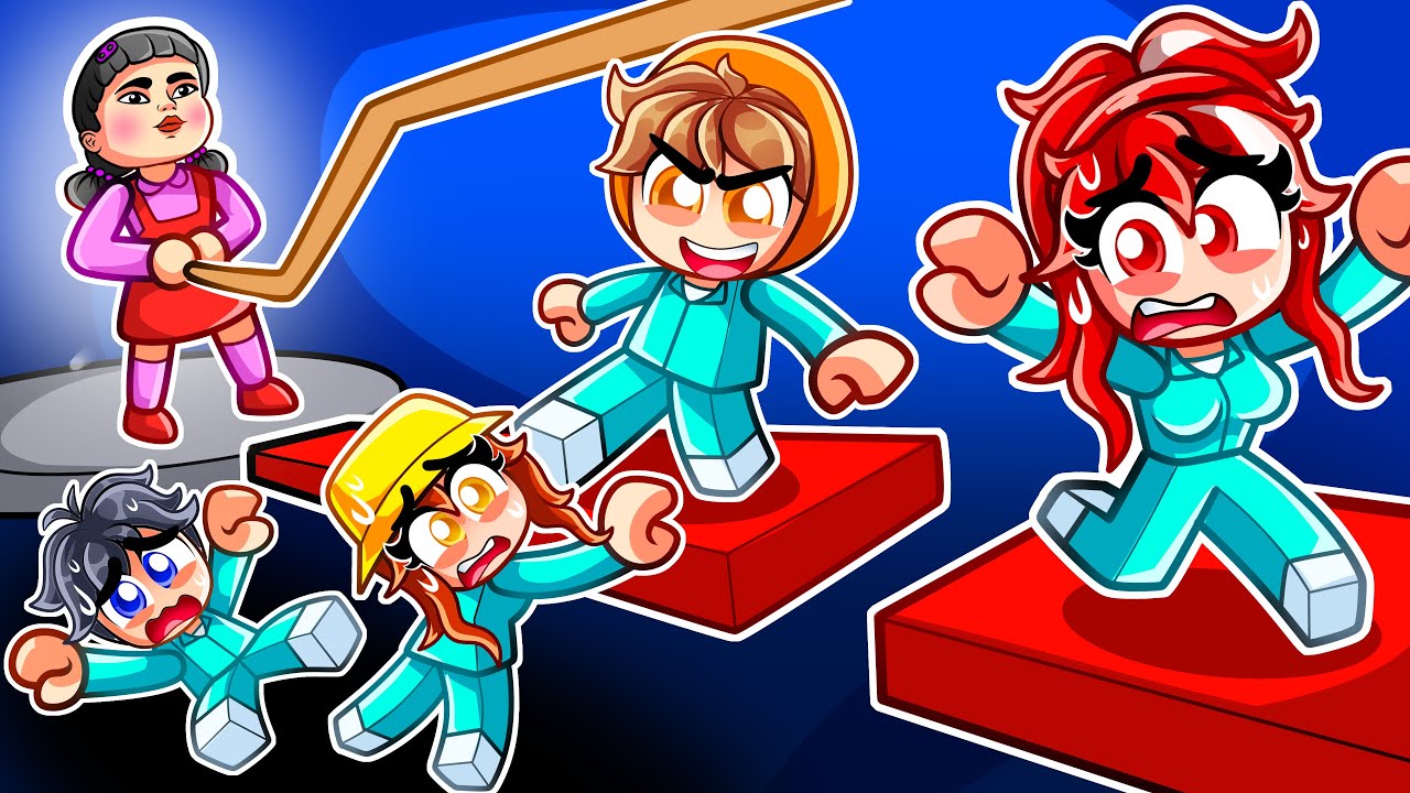 Trolling My Friends in JUMP ROPE Ink Game… (Roblox Squid Game)