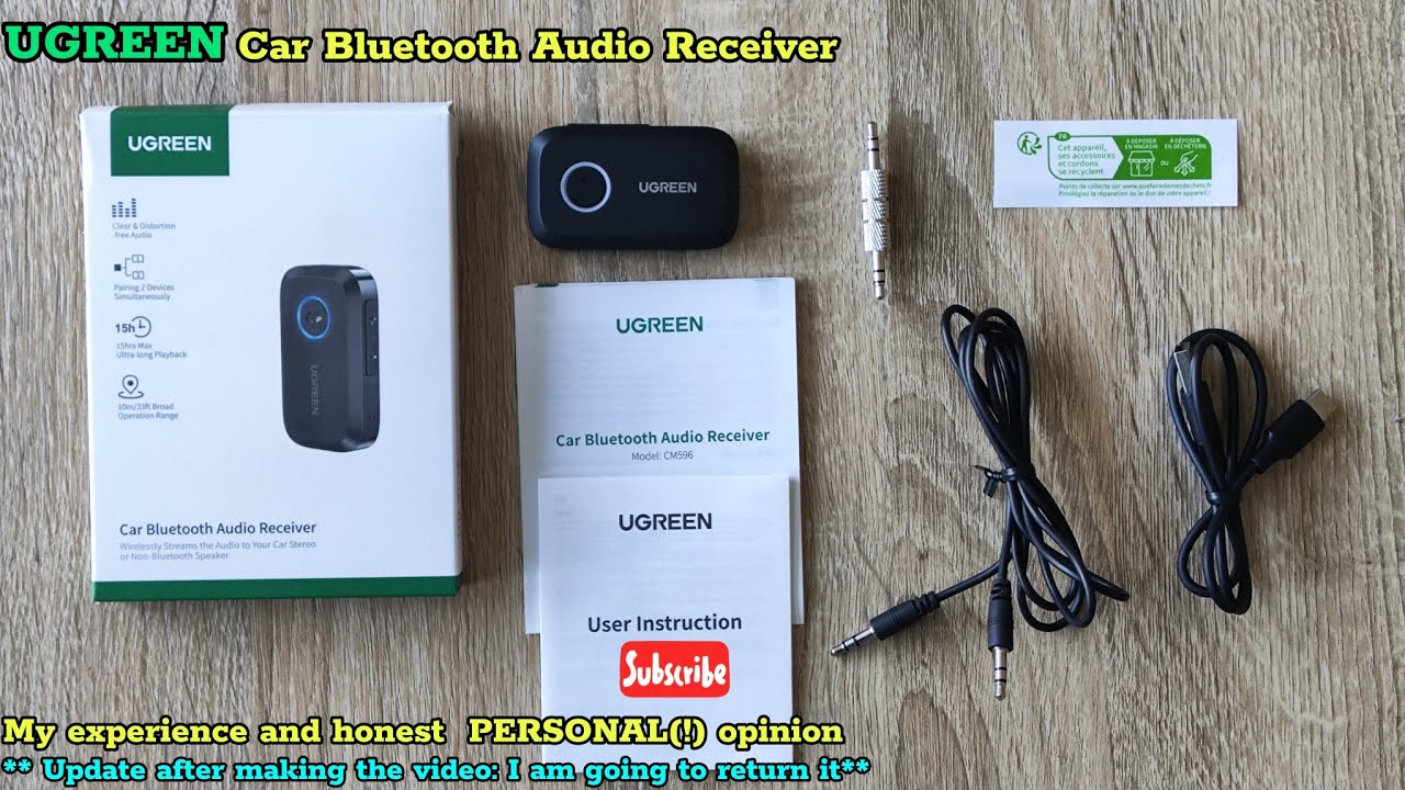 Автомобильный Bluetooth-аудиоресивер UGREEN: Моё простое и честное мнение.