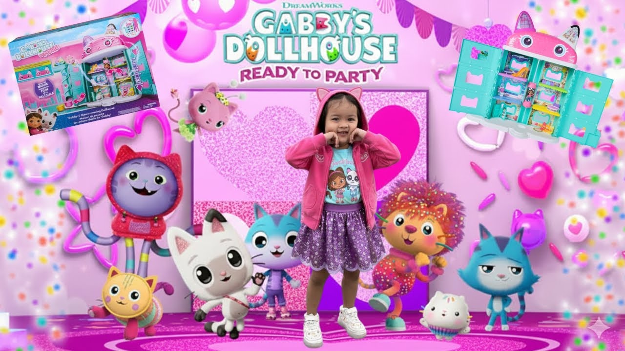 UNBOXING Gabby’s Dollhouse Movie Playset Terbesar! 🏠✨