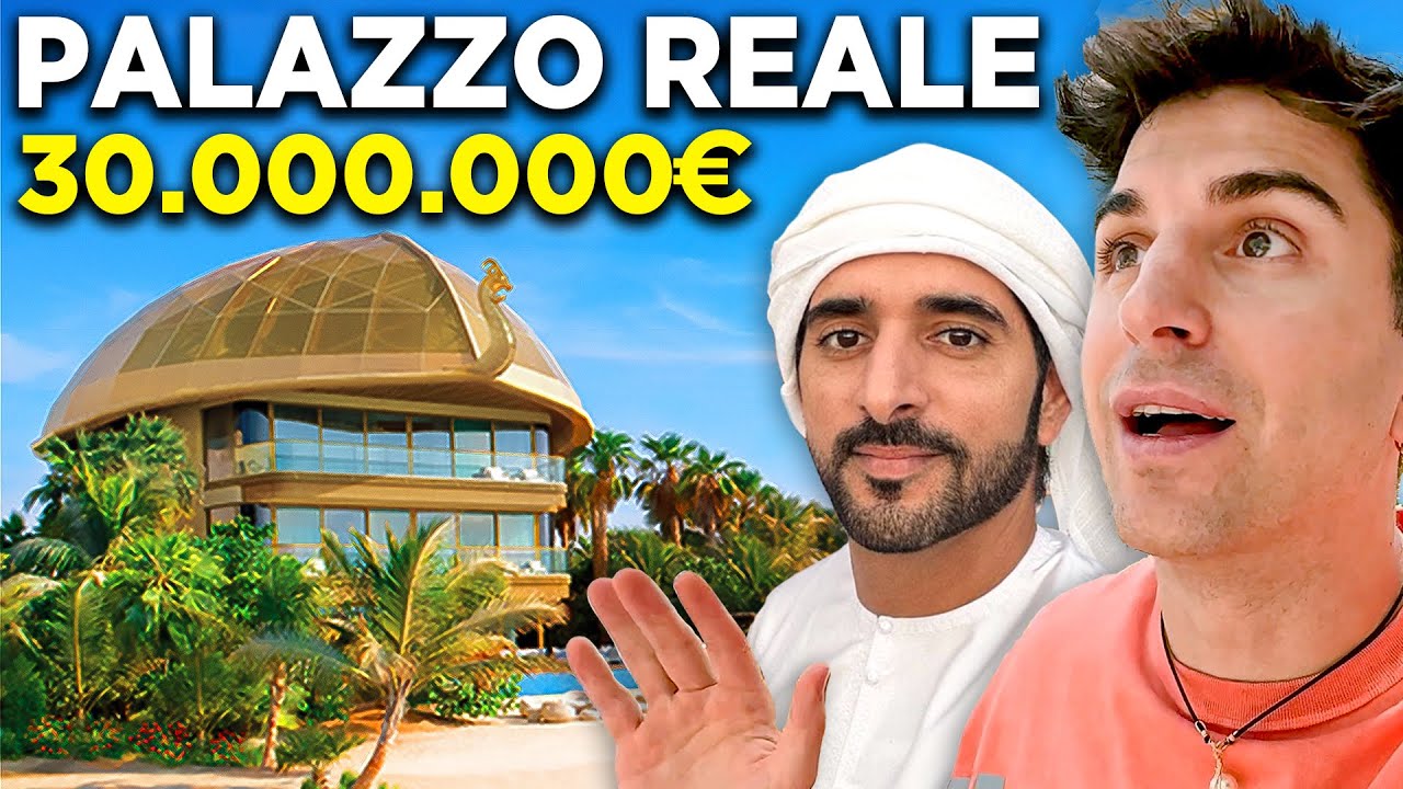 Palazzo del PRINCIPE di Dubai - TOUR pazzesco da 30 MILIONI €