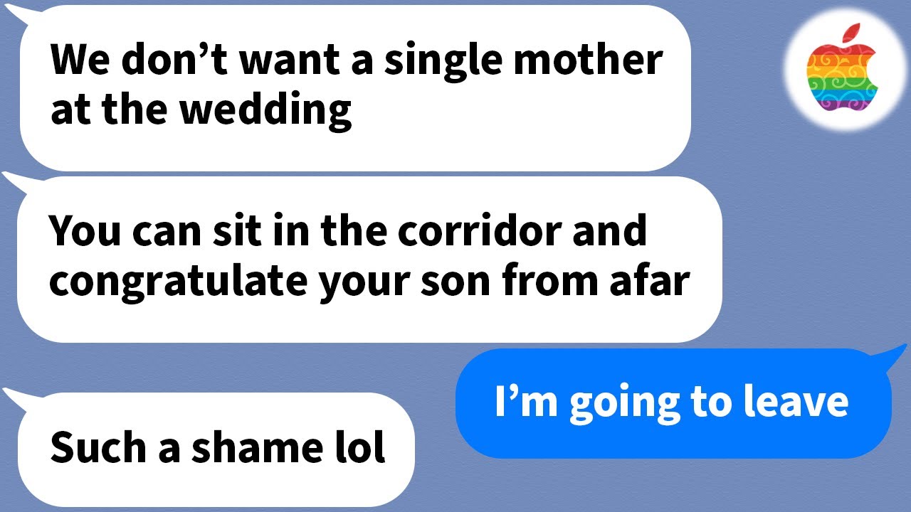 【Apple】 When I attended my son's wedding...
