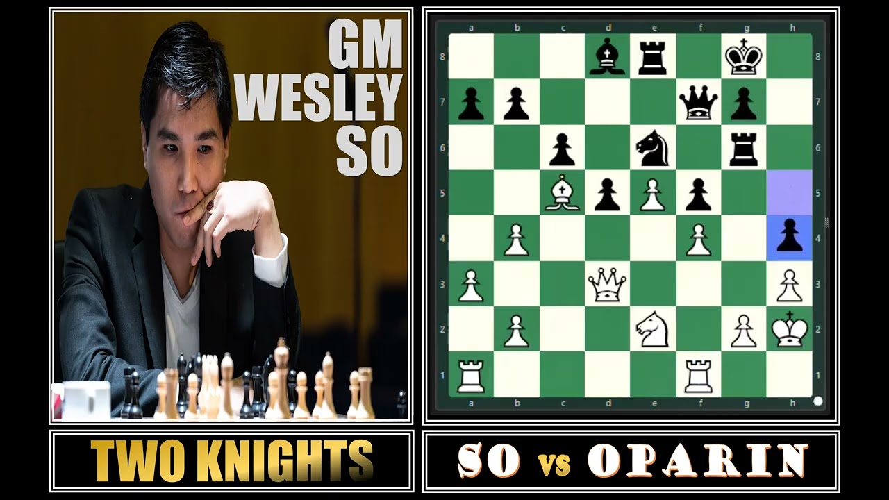 Chess Review: Gm Wesley So - Two Knights Defense 