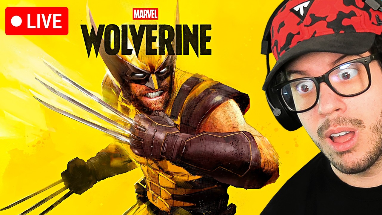 🔴 LIVE! - TYPICAL GAMER plays WOLVERINE! (Part 1)