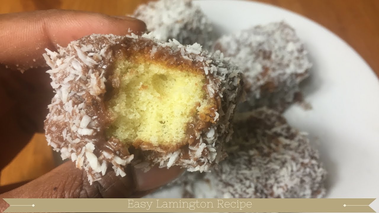 Lamingtons : Lamington Recipe : Lamington Cake : Lamington Australia