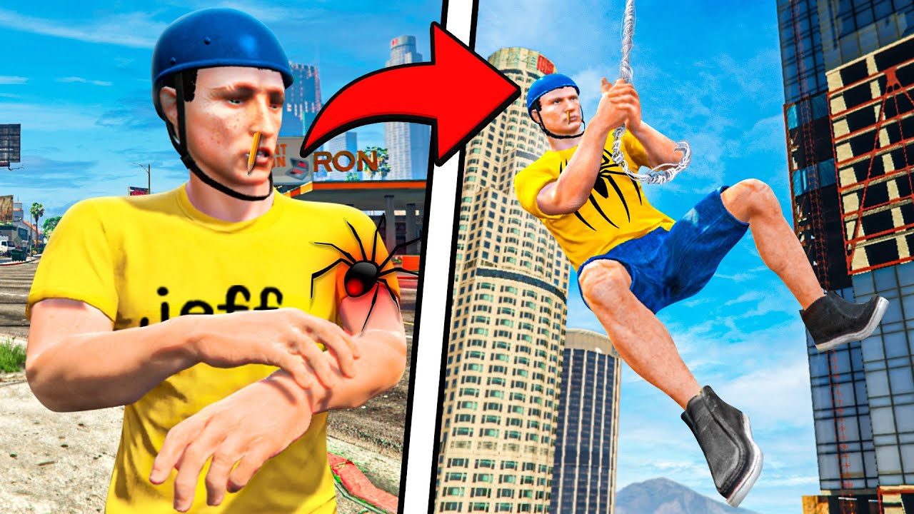 Jeffy Becomes SPIDERMAN in GTA 5!