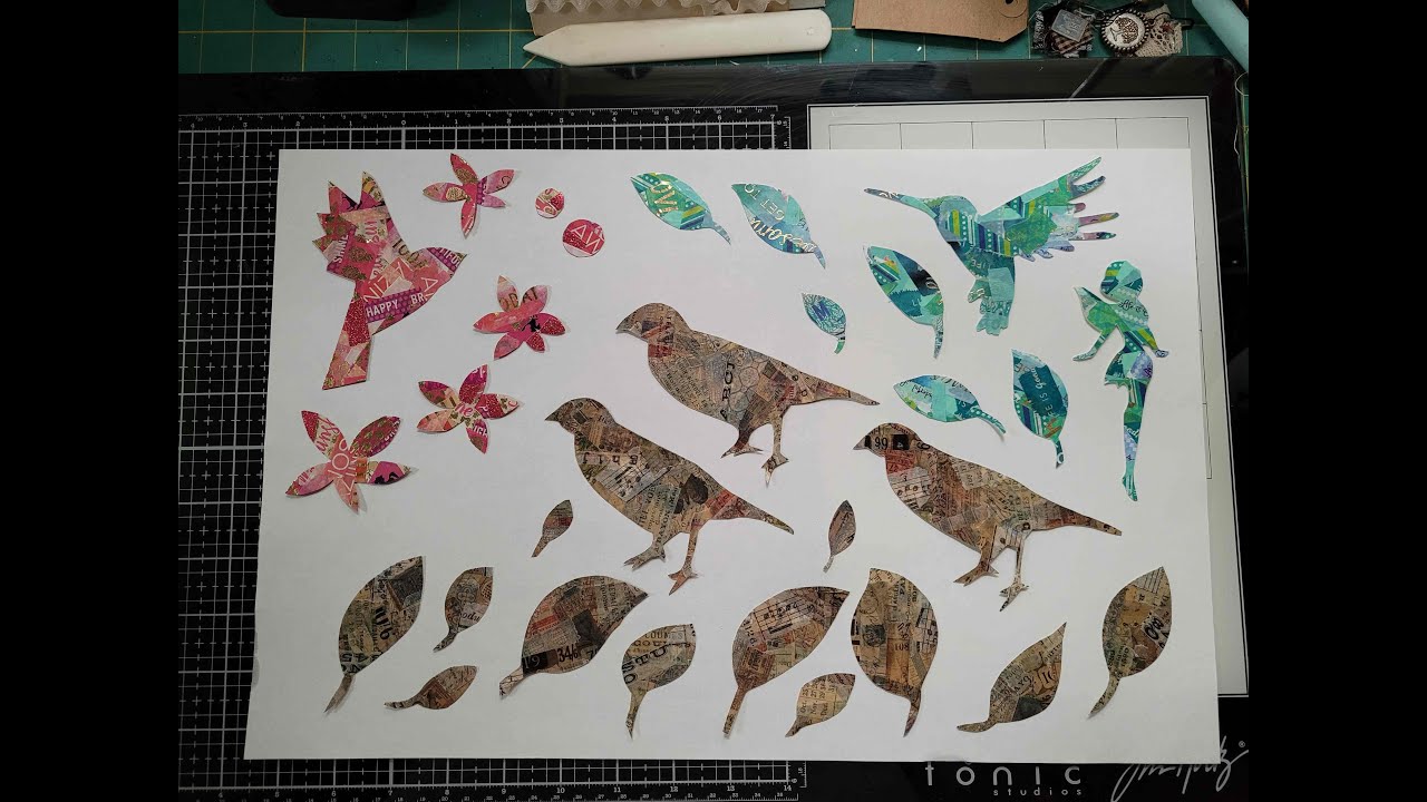 Washi Tape Collage Elements