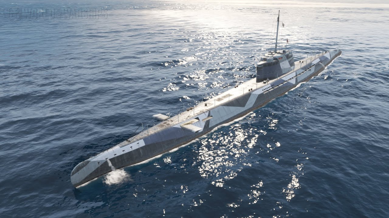 German Submarine U 2501 wows / U Boat In Action world of warships shorts #worldfowarships #wworld