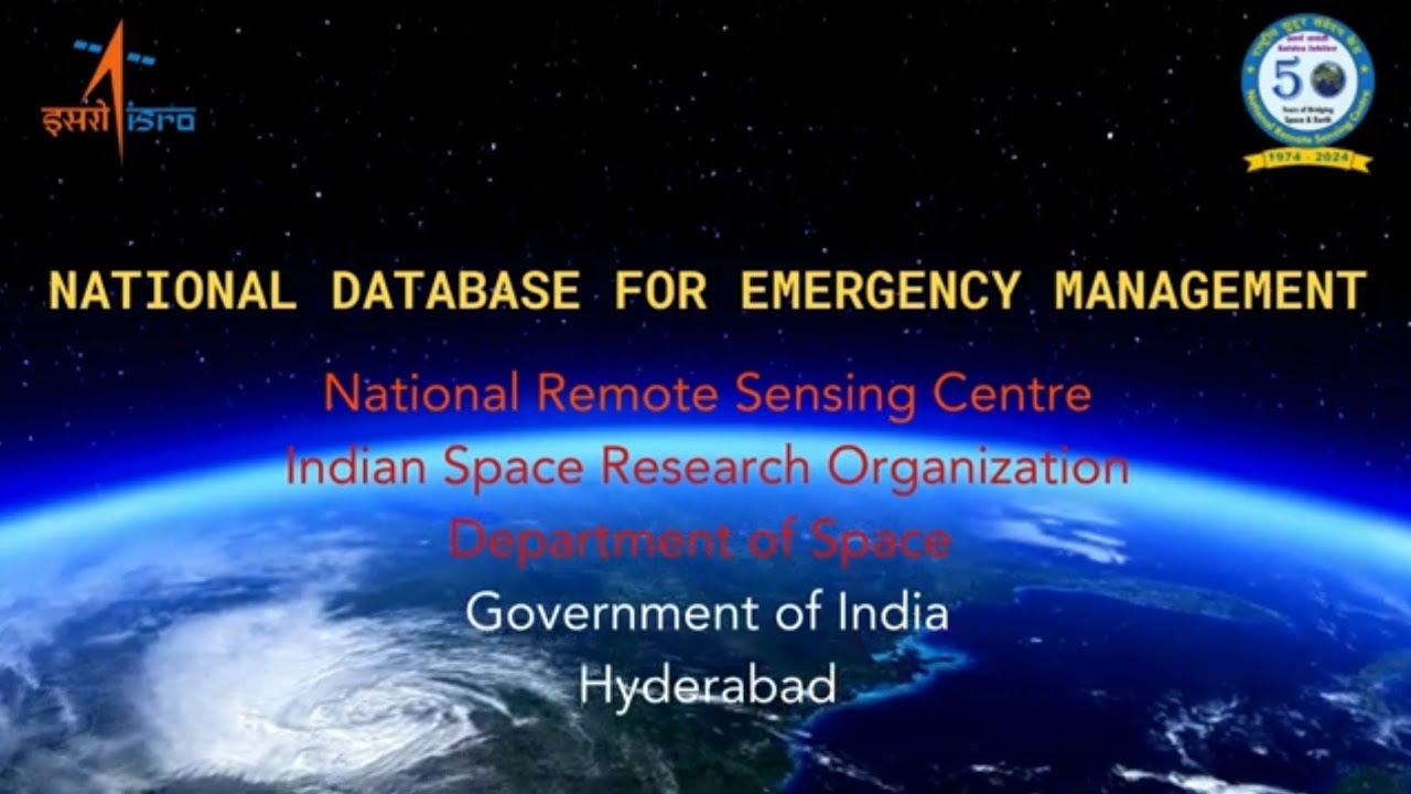 National Database for Emergency Management - NDEM 