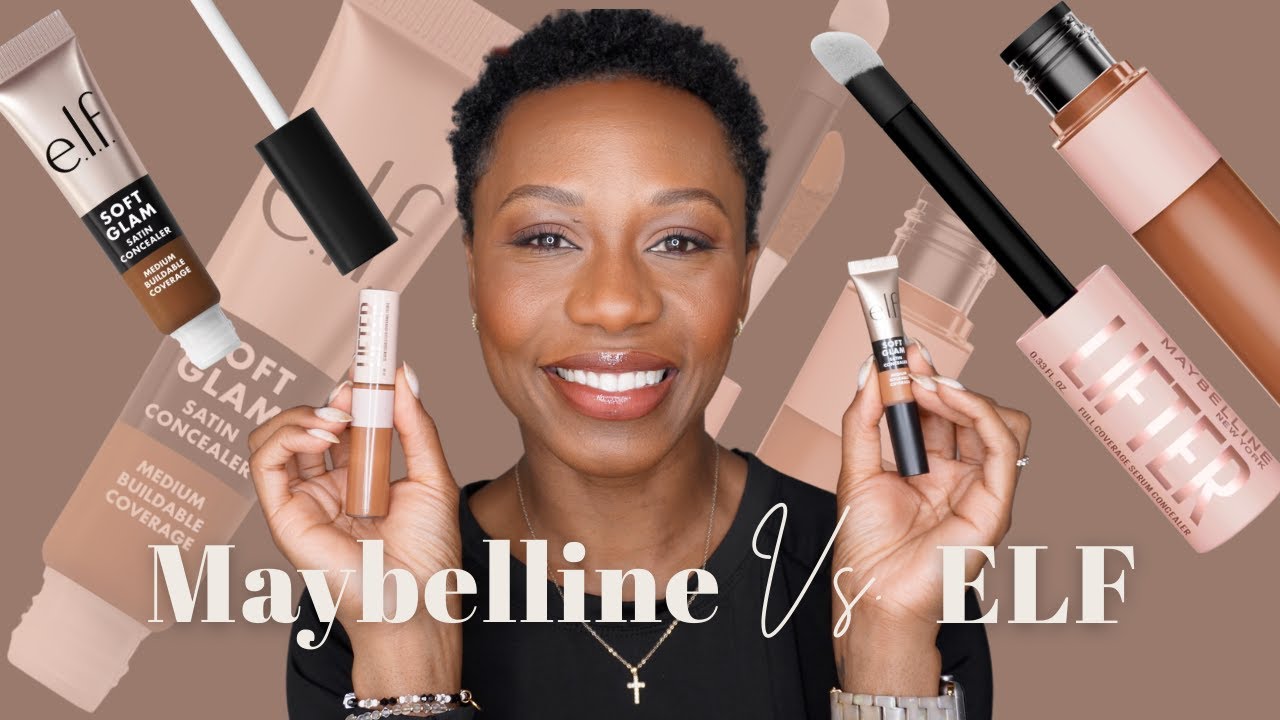 Maybelline Lifter Concealer vs ELF Soft Glam Concealer 