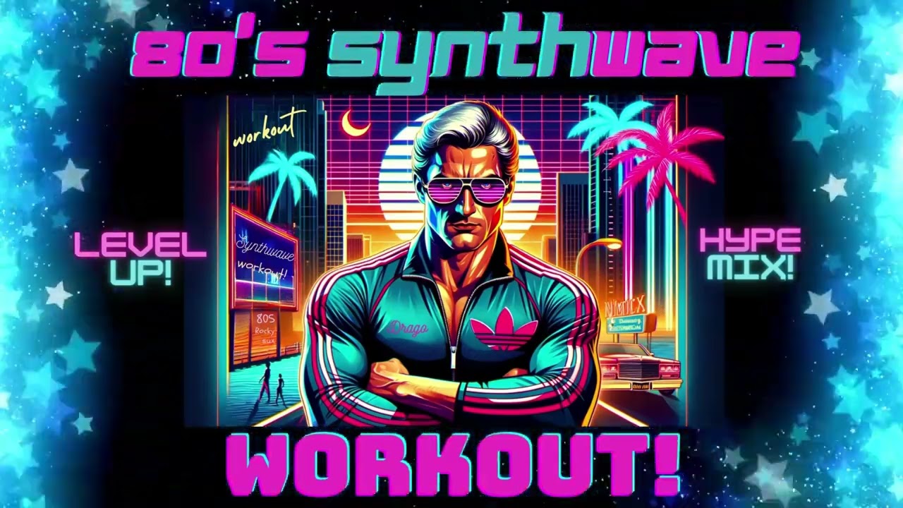80's Synthwave Workout Music | High-Energy Retro
