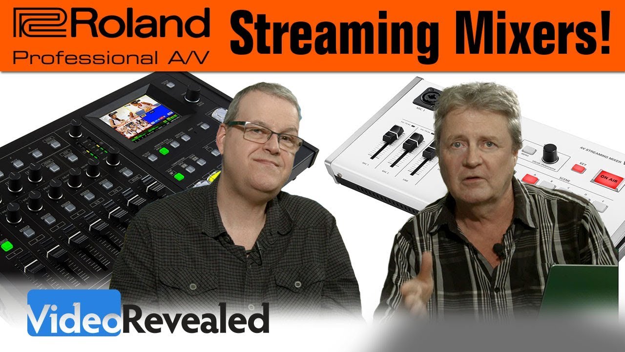 Roland Streaming Mixers!