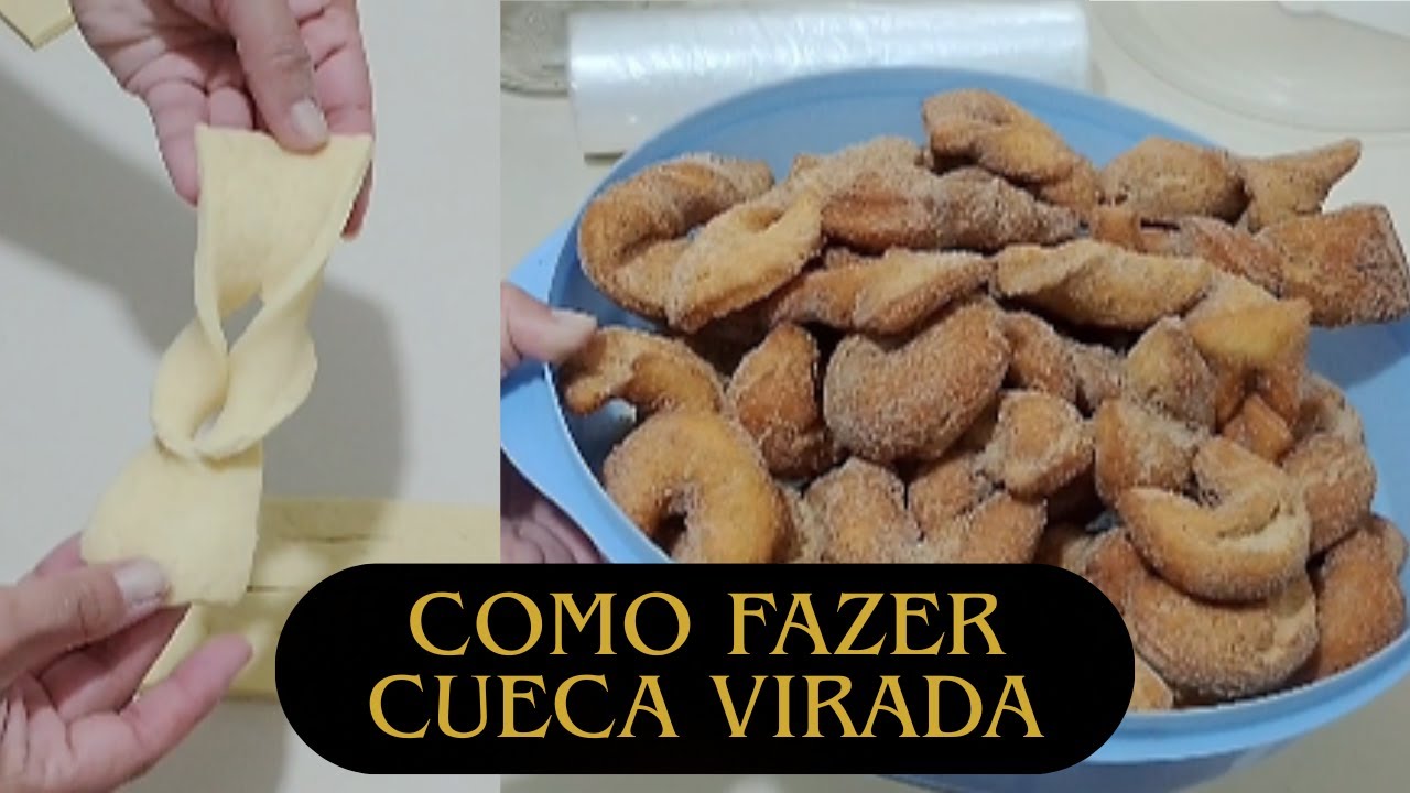 COMO FAZER CUECA VIRADA, FÁCIL