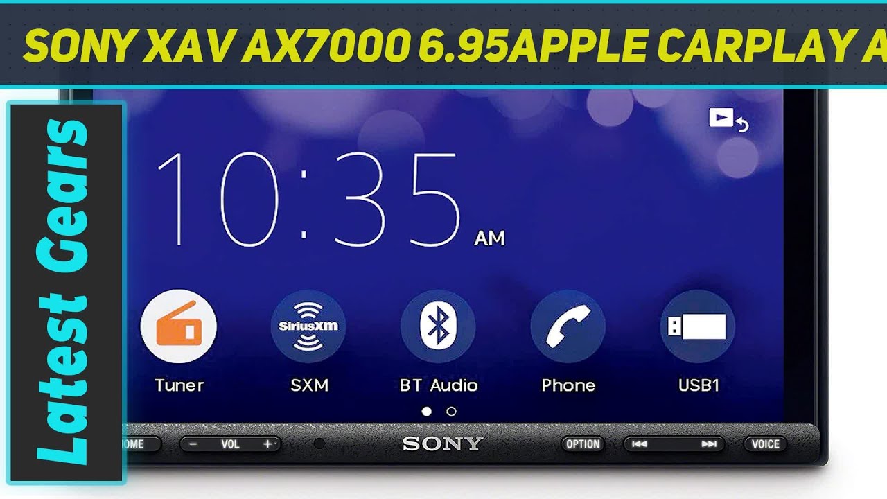 Sony XAV AX7000 6.95