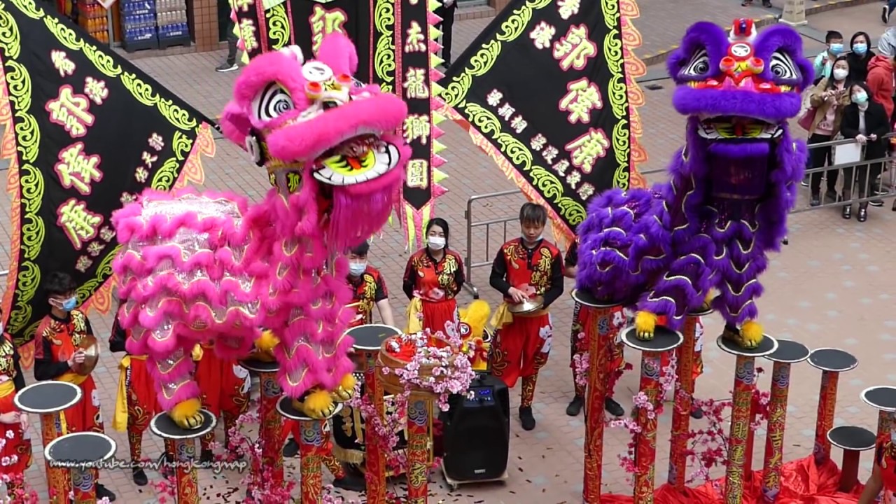 2020-Feb-2 #香港中國農曆新年 #郭偉康體育總會 #HongKongChineseLunarNewYear #LionDance