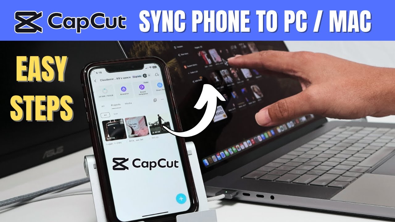 How to Sync CapCut Phone to PC