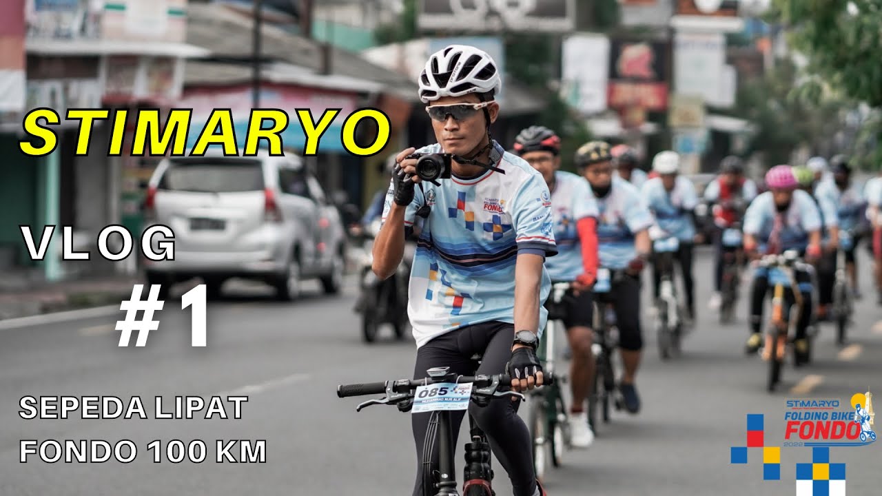 Sepeda Lipat Fondo 100 Km STIMARYO - Vlog#1