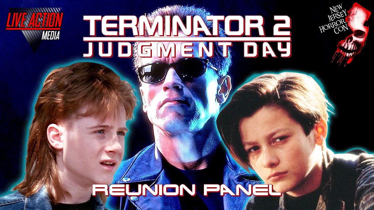 Terminator 2 Judgment Day Reunion Panel at New Jersey Horror Con Fall 2019
