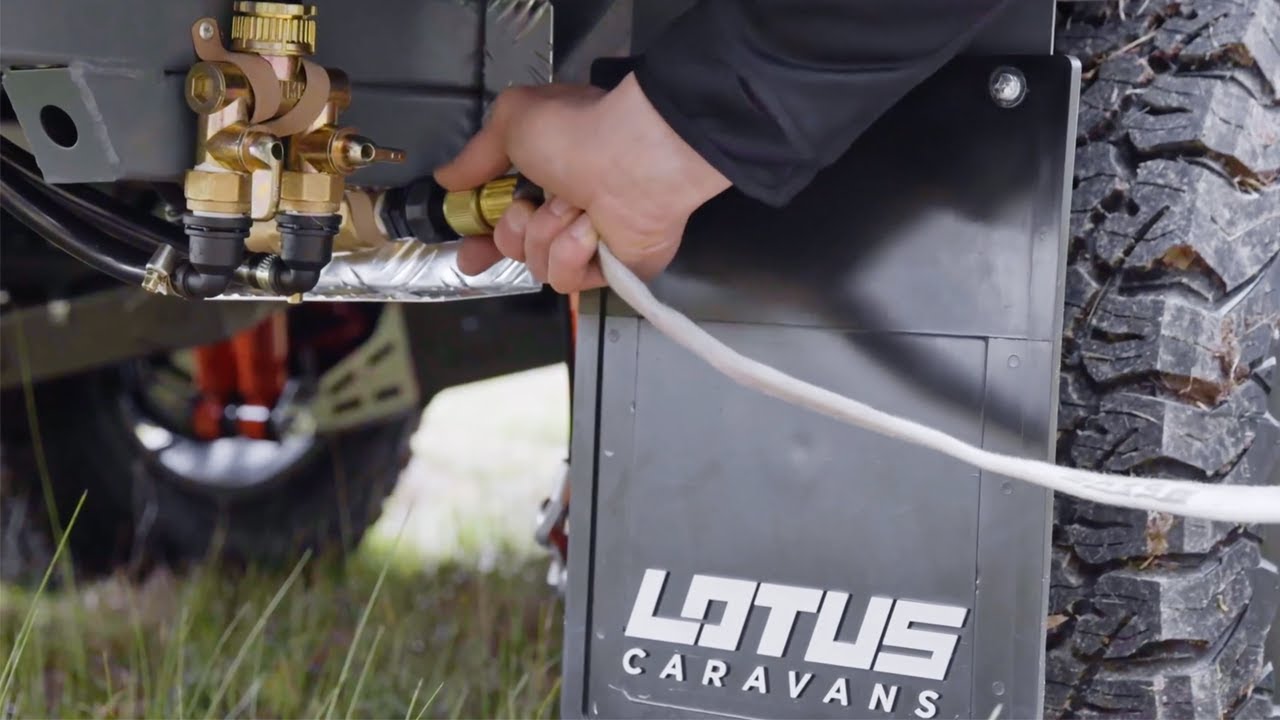 Lotus Caravans Top Tips - 5. How The Grey Water And Clean Water Works