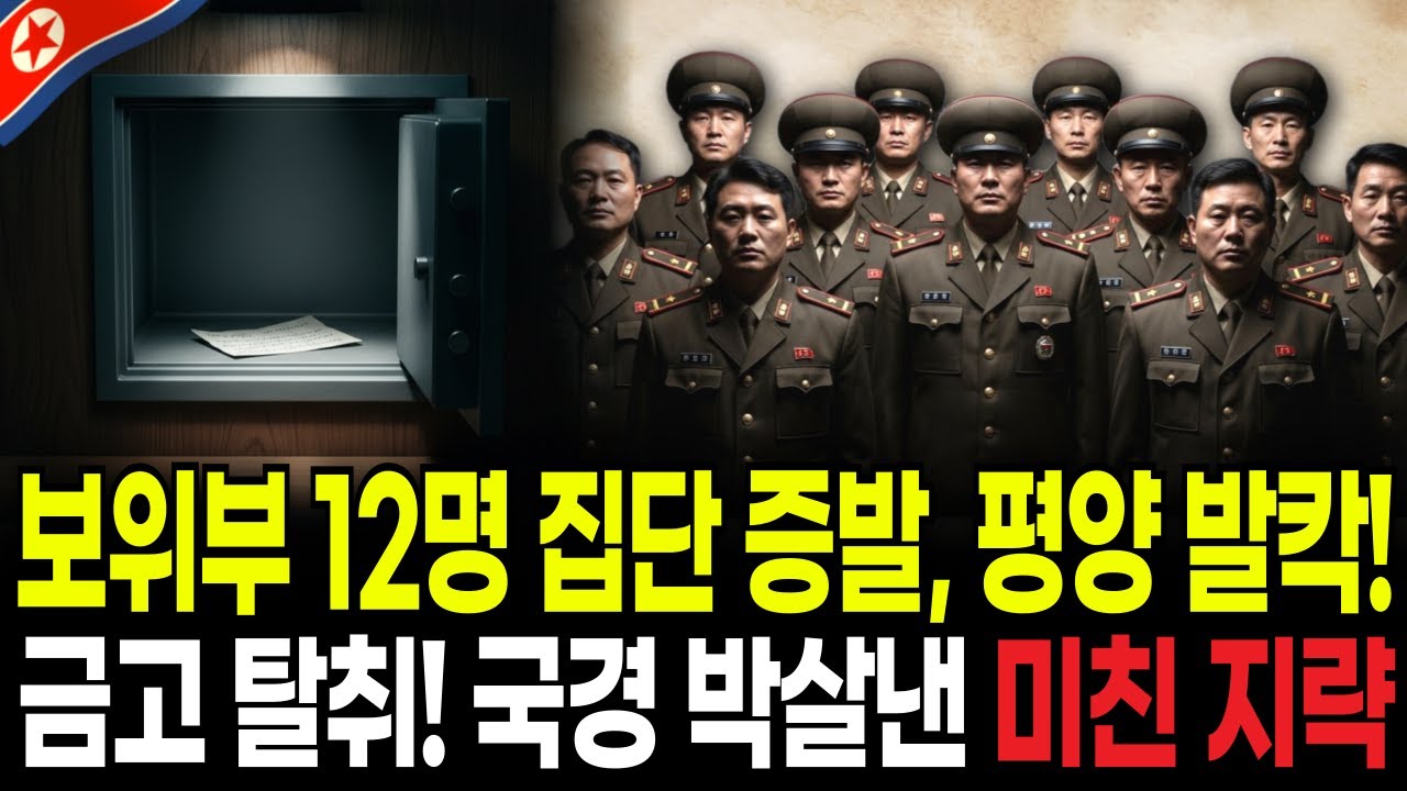 북한 탈북자 잡던 보위부 12명 집단 증발! 금고 털고 국경 정문까지 열어버린 미친 지략 | 탈북민사연 | 탈북스토리