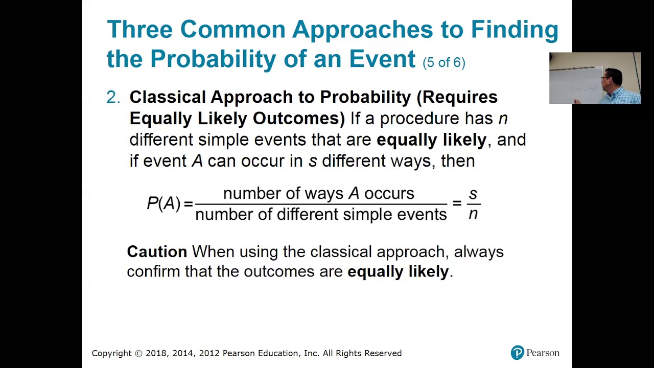 4-1 Basic Concepts of Probability part 1