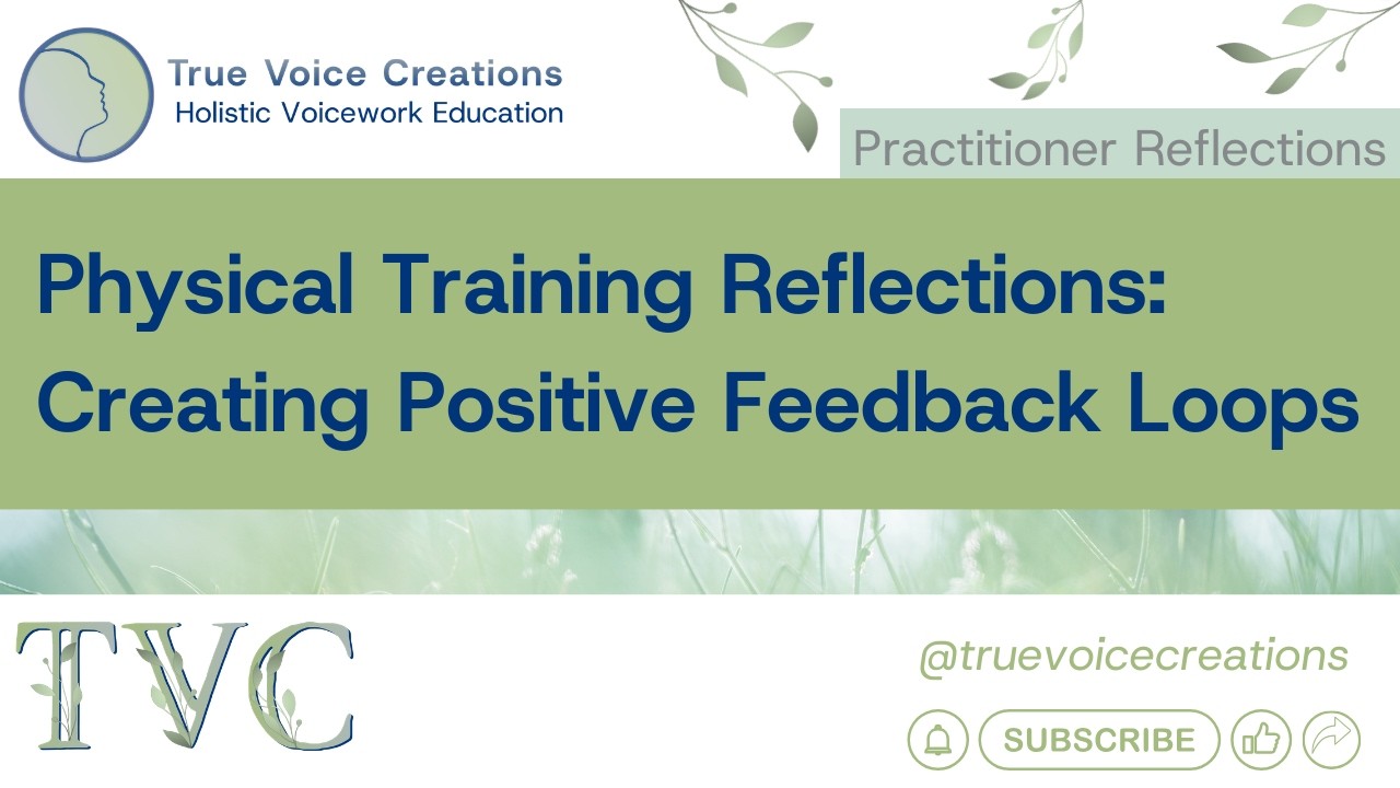 Physical Training Reflections: Creating Positive Feedback Loops