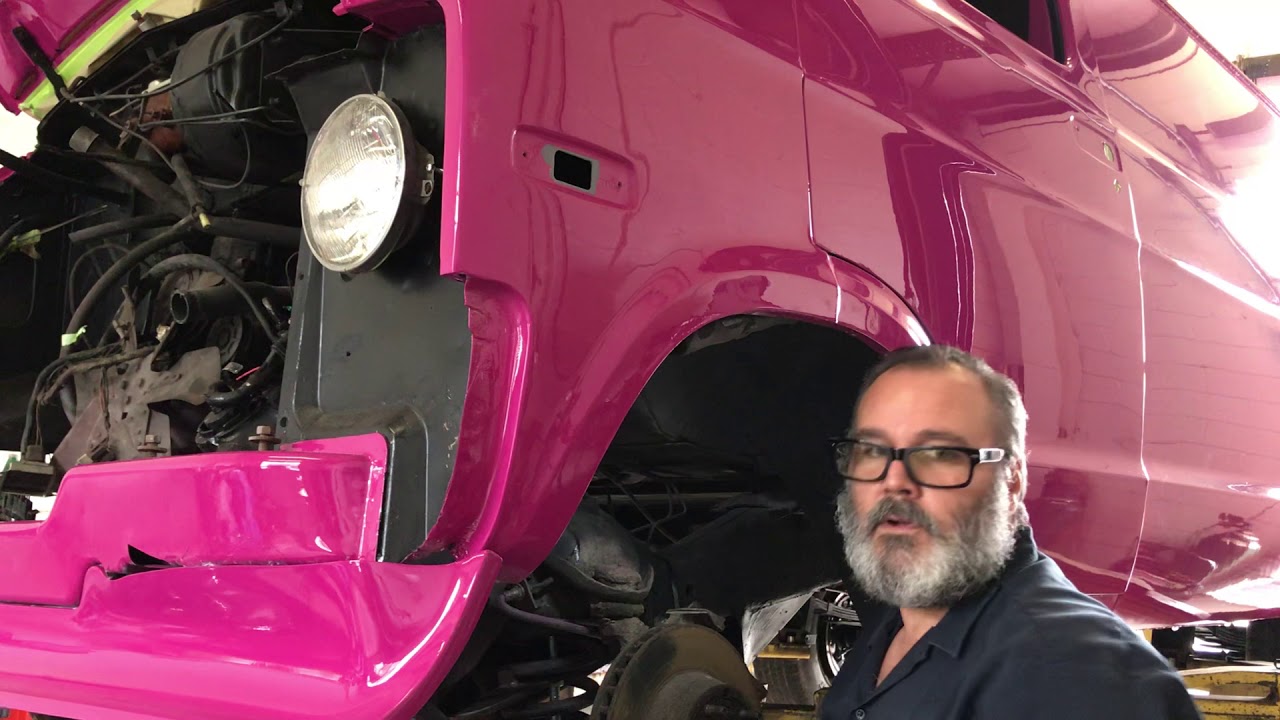 Engine change in 1977 dodge van