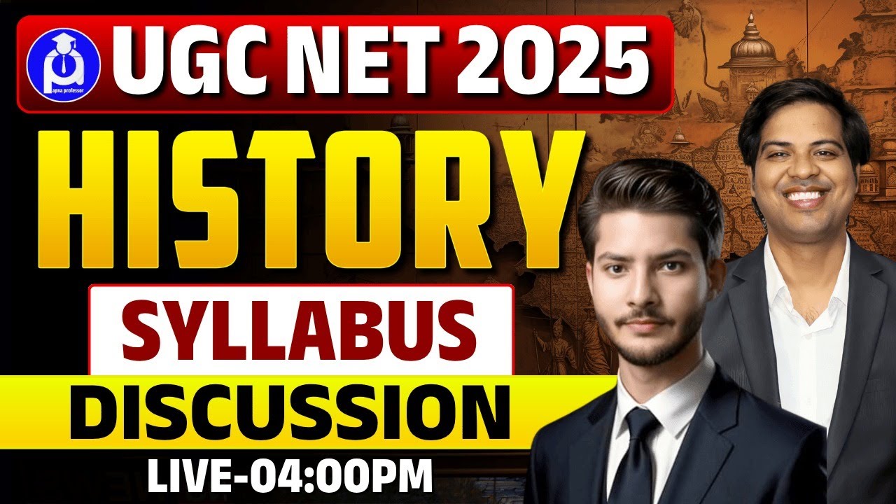 UGC NET 2025 HISTORY| ugc net HISTORY  SYLLABUS DISCUSSION | @Dr. Lokesh Bali