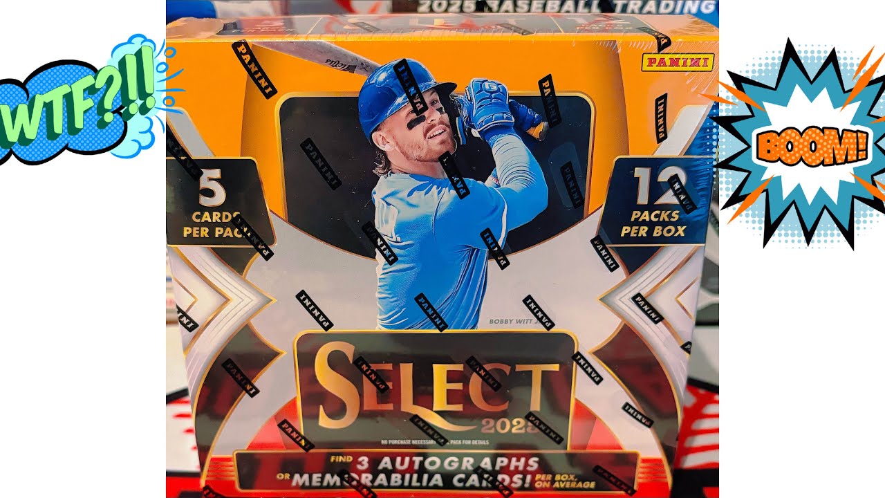 New Release!! 2025 Select Baseball Big Auto Saved everything!!!🔥🔥🔥🔥#baseballcards #sportscards 